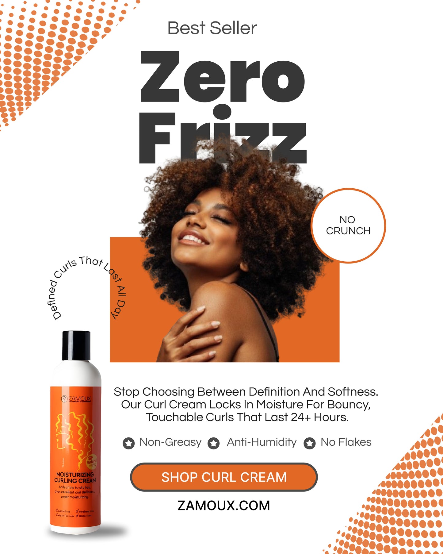 Moisturizing Curling Cream 250ml