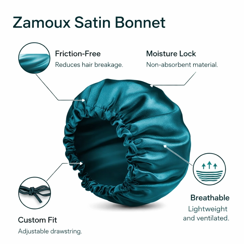 Zamoux Adjustable Satin Bonnet