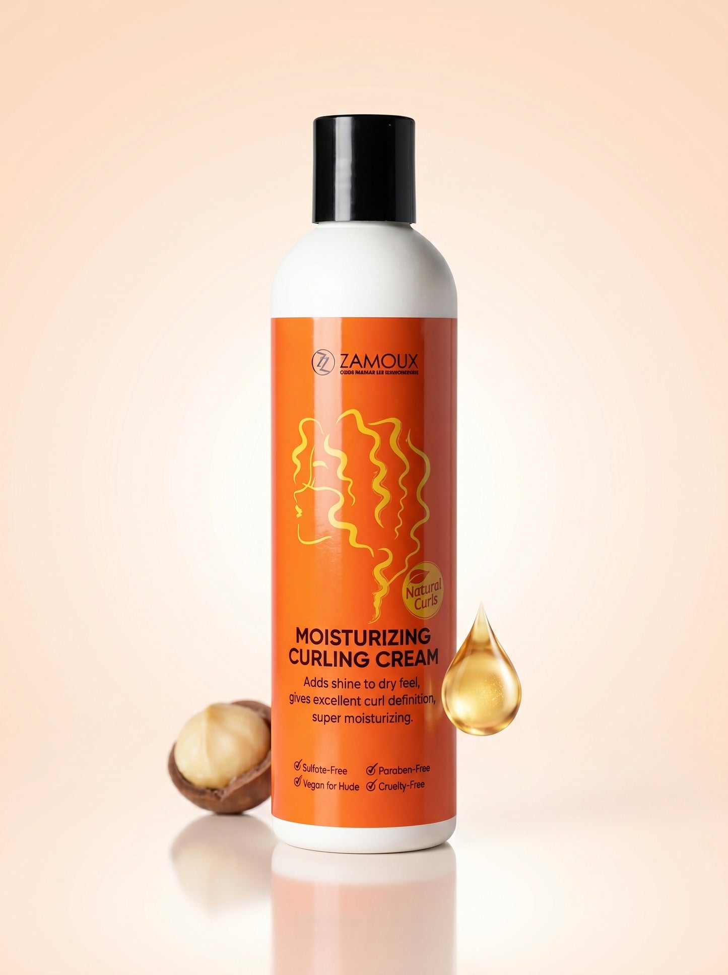 Moisturizing Curling Cream — 3 Bottles