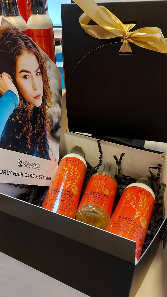 Zamoux Hair Care and treatment Trio Gift Set
